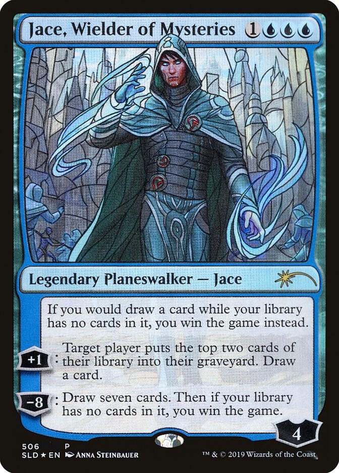Jace, Wielder of Mysteries (Stained Glass) #506 FOIL Secret Lair Drop Series