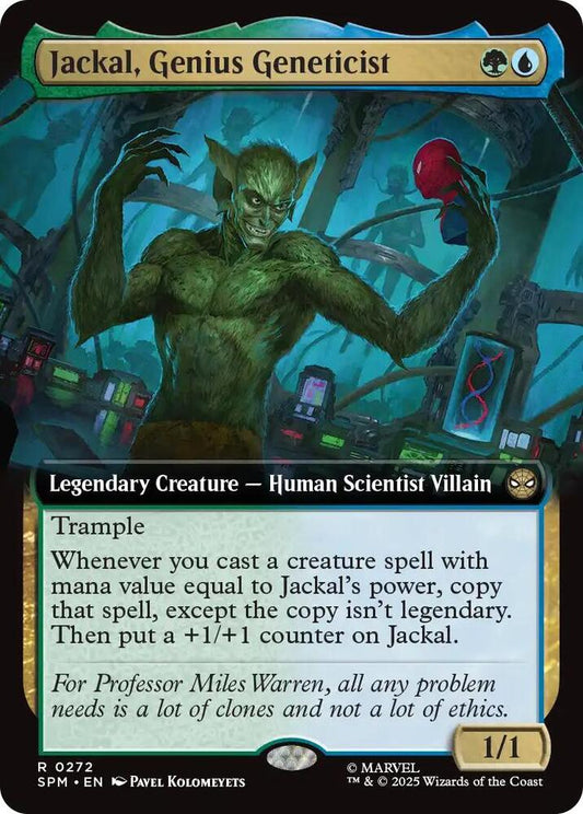 Jackal, Genius Geneticist (Extended Art) #272 Marvel's Spider-Man