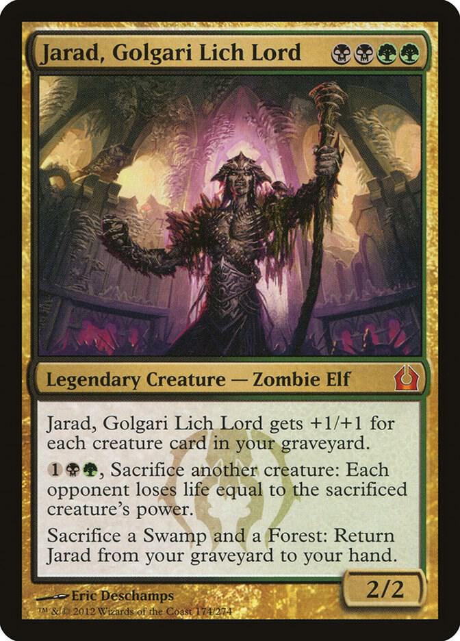 Jarad, Golgari Lich Lord #174 Return to Ravnica