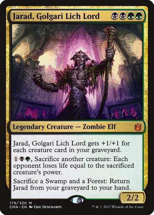 Jarad, Golgari Lich Lord #179 Commander Anthology