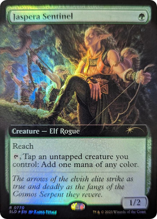 Jaspera Sentinel #770 (Extended Art) FOIL Secret Lair Drop Series