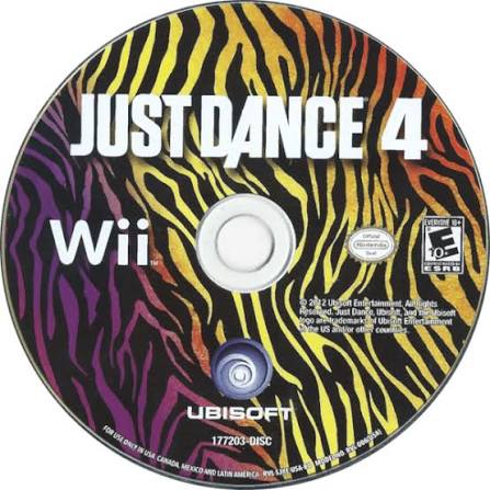 Wii Just Dance 4 (Disc Only)