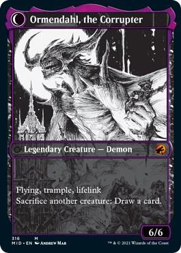 Jerren, Corrupted Bishop (Showcase) #316 FOIL Innistrad: Midnight Hunt