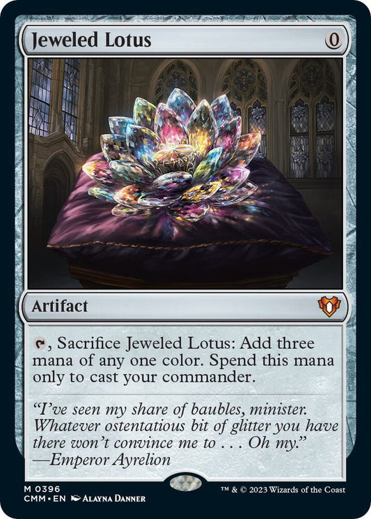 Jeweled Lotus #396 Commander Masters