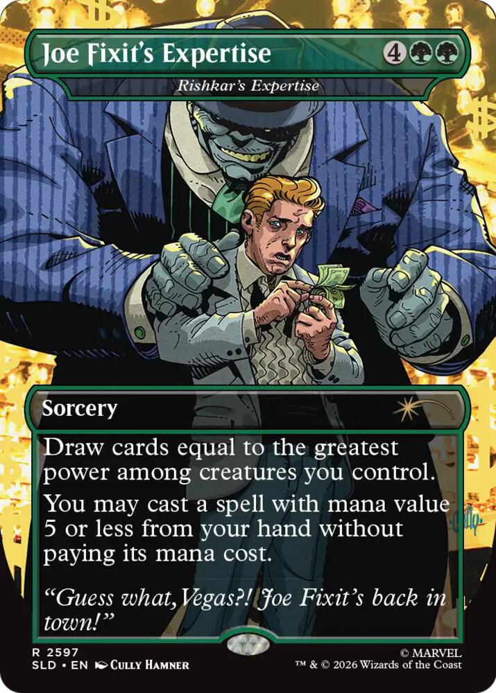 Joe Fixit's Expertise (Rishkar's Expertise) #2597 Secret Lair Drop Series