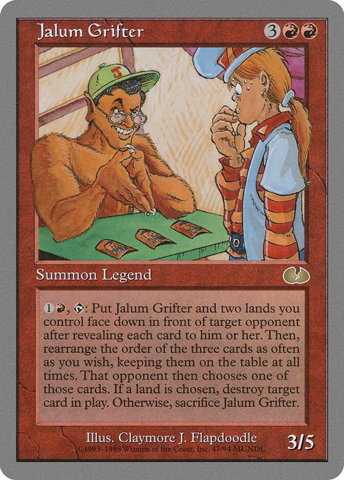 Jalum Grifter #47 Unglued