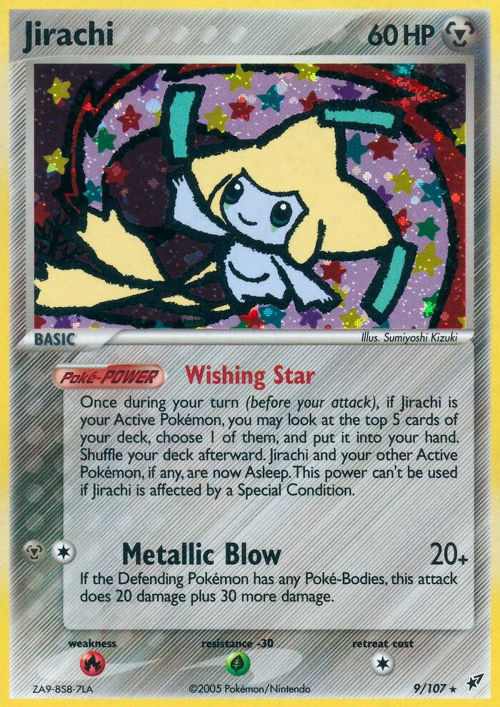 Jirachi #9 HOLOFOIL Deoxys