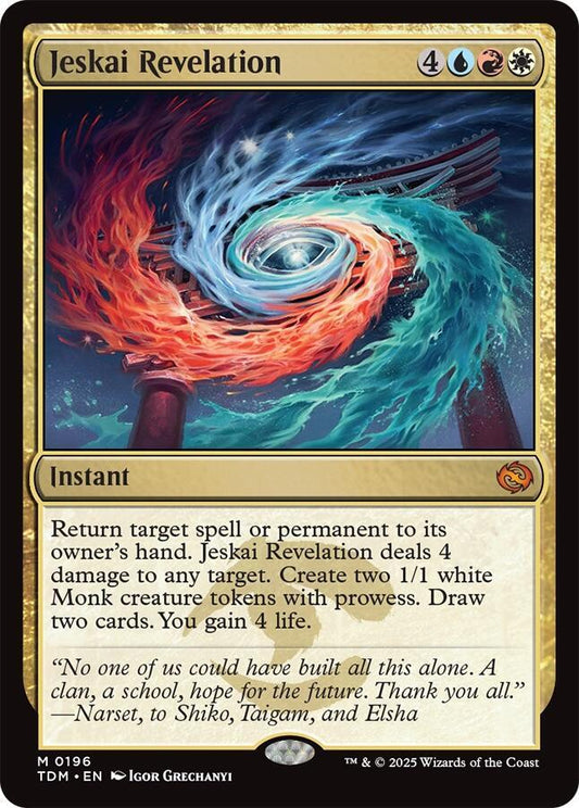 Jeskai Revelation #196 Tarkir: Dragonstorm