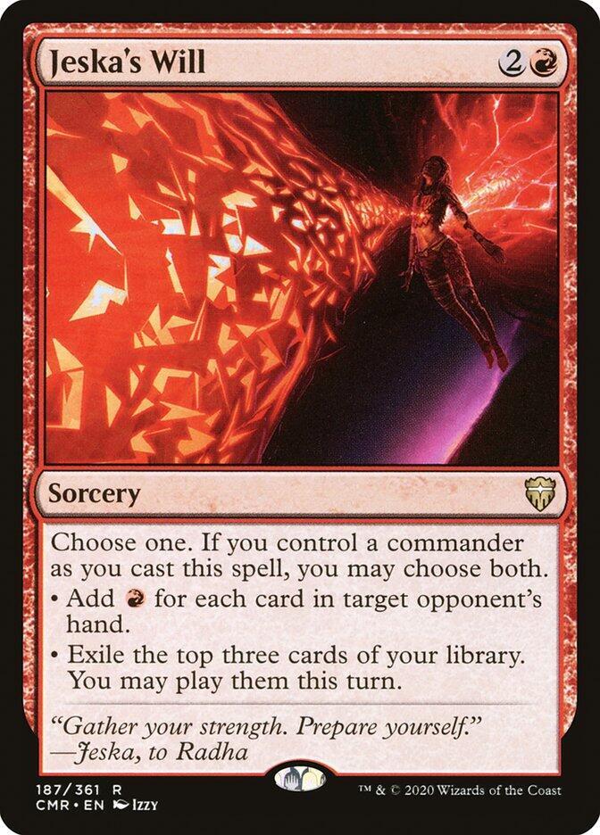 Jeska's Will #187 Commander Legends