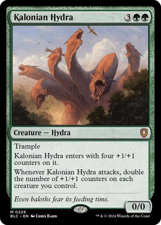 Kalonian Hydra #226 Commander: Bloomburrow