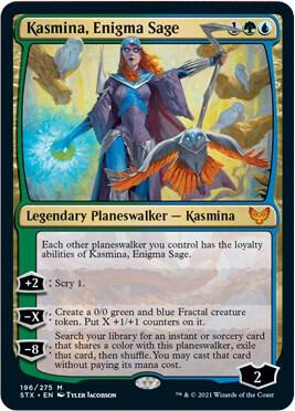 Kasmina, Enigma Sage #196 Strixhaven: School of Mages