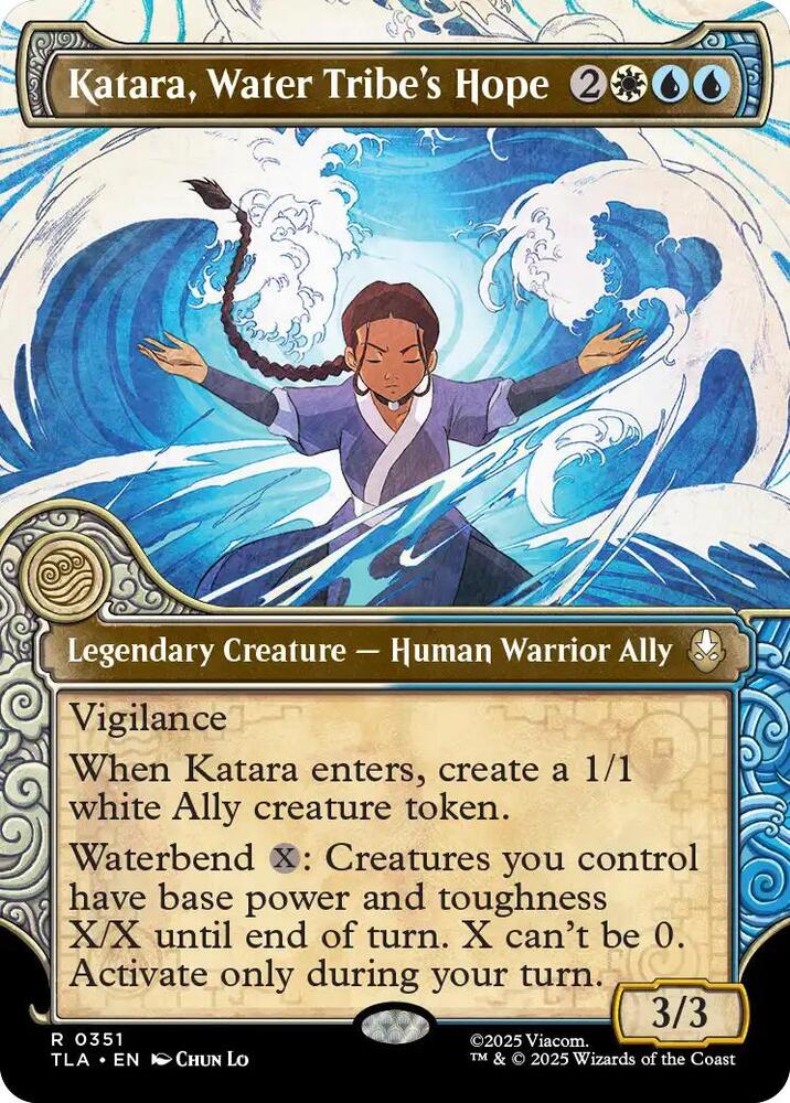 Katara, Water Tribe's Hope (Showcase) #351 Avatar: The Last Airbender