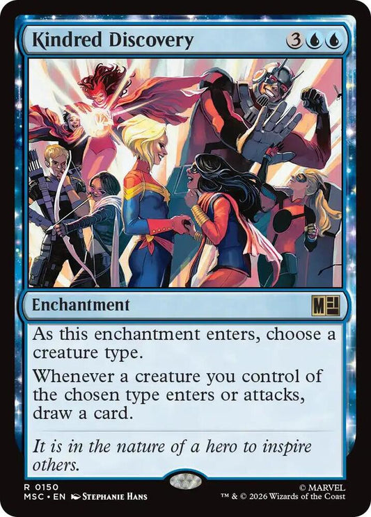 Kindred Discovery #150 Commander: Marvel Super Heroes