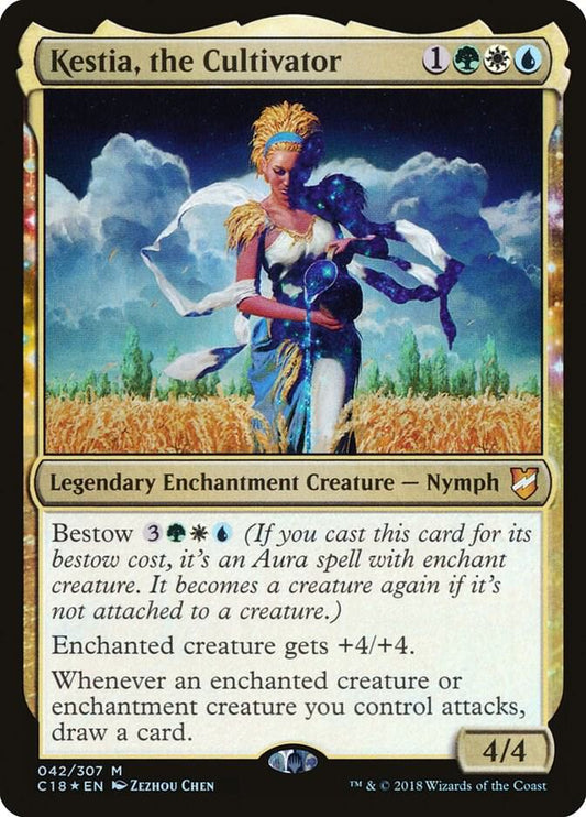 Kestia, the Cultivator #42 FOIL Commander 2018