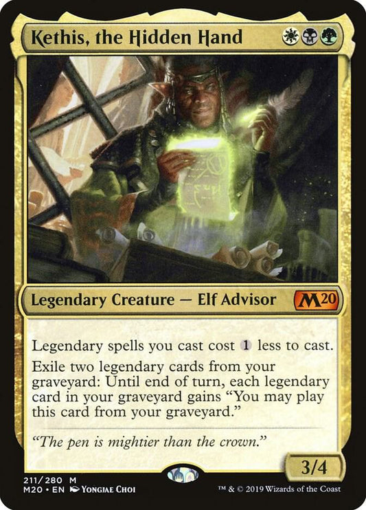 Kethis, the Hidden Hand #211 Core Set 2020
