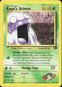 Koga's Grimer (Unlimited) #78 Gym Challenge