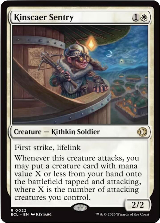 Kinscaer Sentry #22 FOIL Lorwyn Eclipsed