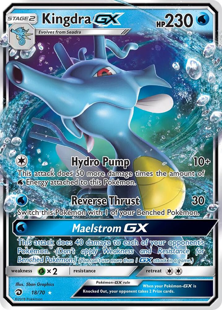 Kingdra GX #18 Dragon Majesty