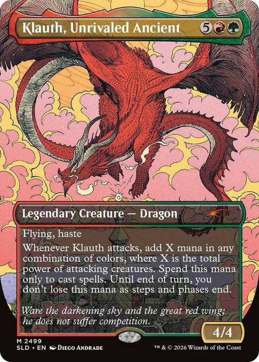 Klauth, Unrivaled Ancient #2499 FOIL Secret Lair Drop Series
