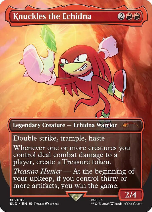 Knuckles the Echidna #2082 Secret Lair Drop Series