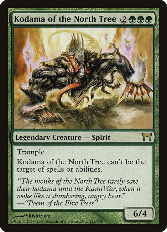 Kodama of the North Tree #222 Champions of Kamigawa