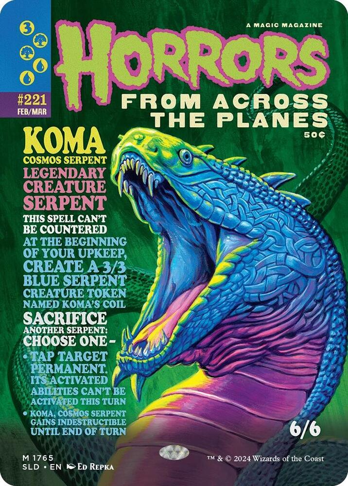 Koma Cosmos Serpent #1765 Secret Lair Drop Series