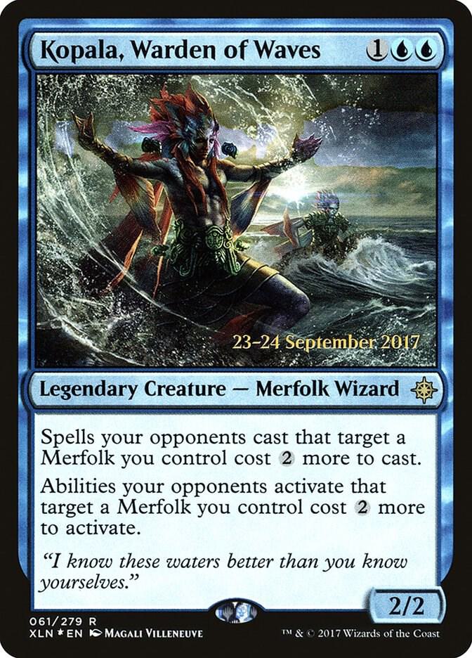 Kopala, Warden of Waves #61 FOIL Prerelease Cards (Ixalan)