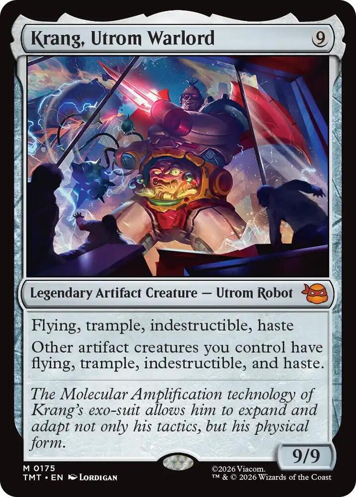 Krang, Utrom Warlord #175 FOIL Teenage Mutant Ninja Turtles