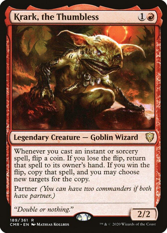 Krark, the Thumbless #189 Commander Legends
