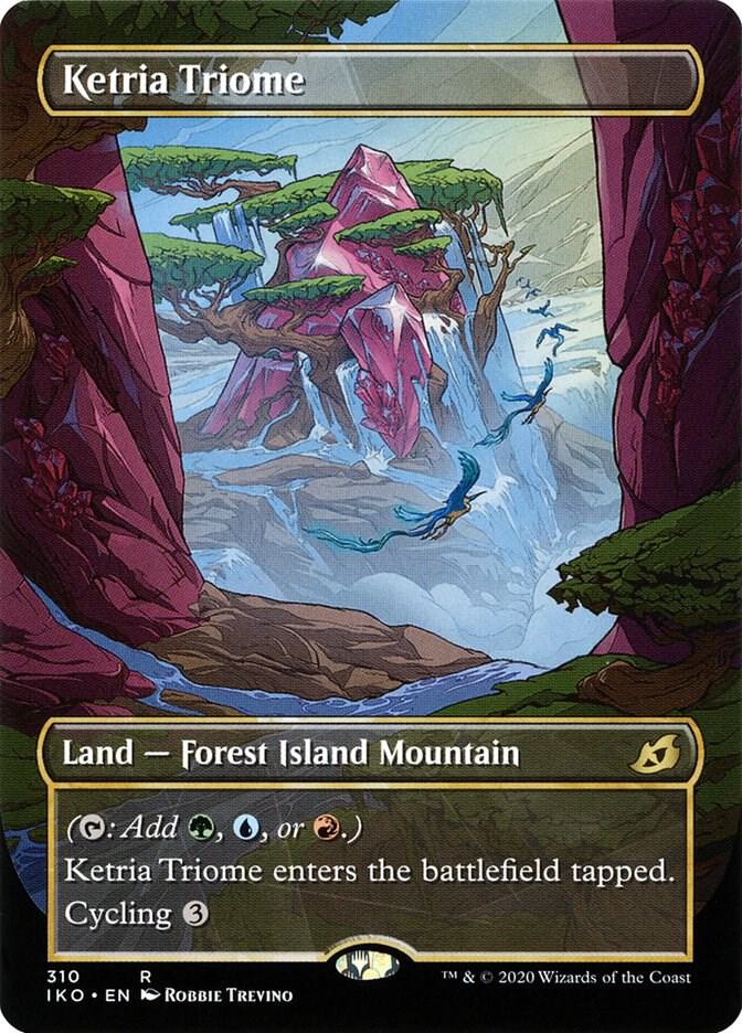 Ketria Triome (Showcase) #310 FOIL Ikoria: Lair of Behemoths