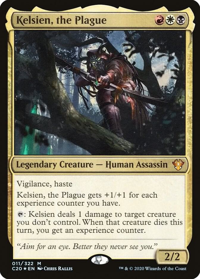 Kelsien, the Plague #11 FOIL Commander 2020