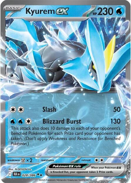 Kyurem EX #28 SV: Black Bolt