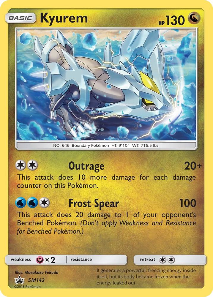 Kyurem #SM142 SM Promos