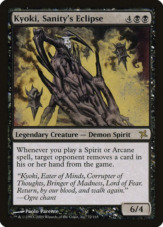 Kyoki, Sanity's Eclipse #72 Betrayers of Kamigawa