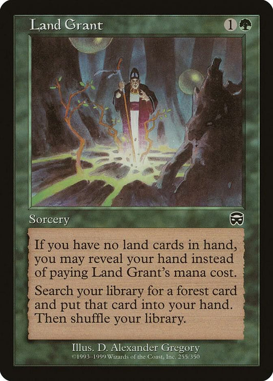 Land Grant #255 FOIL Mercadian Masques