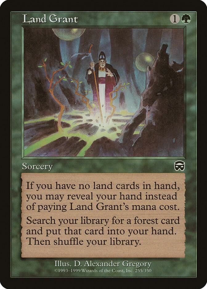 Land Grant #255 FOIL Mercadian Masques