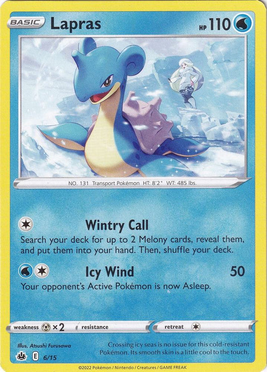 Lapras #6 McDonald's Promos 2022
