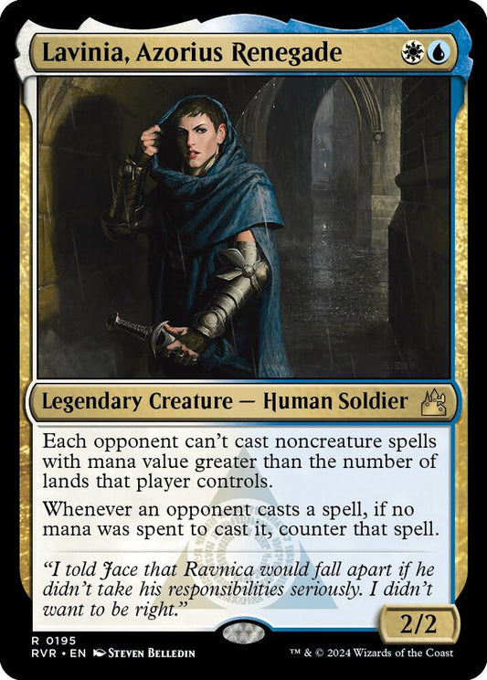 Lavinia, Azorius Renegade #195 Ravnica Remastered