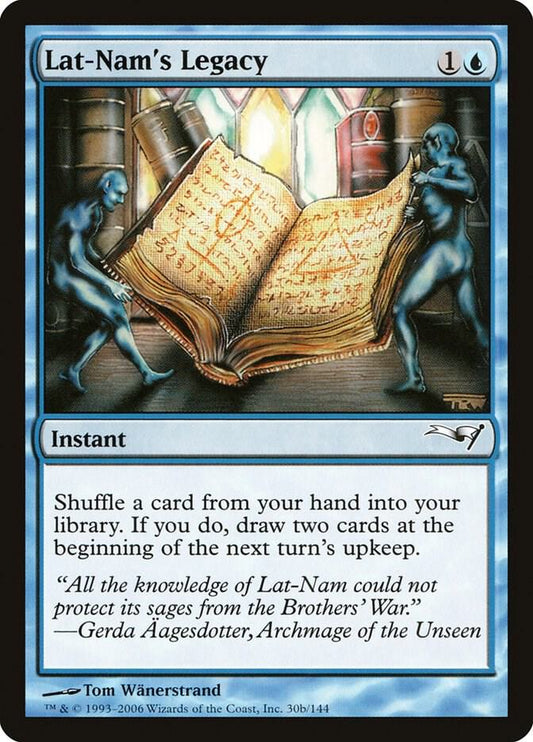 Lat-Nam's Legacy #30b Coldsnap Theme Deck Reprints