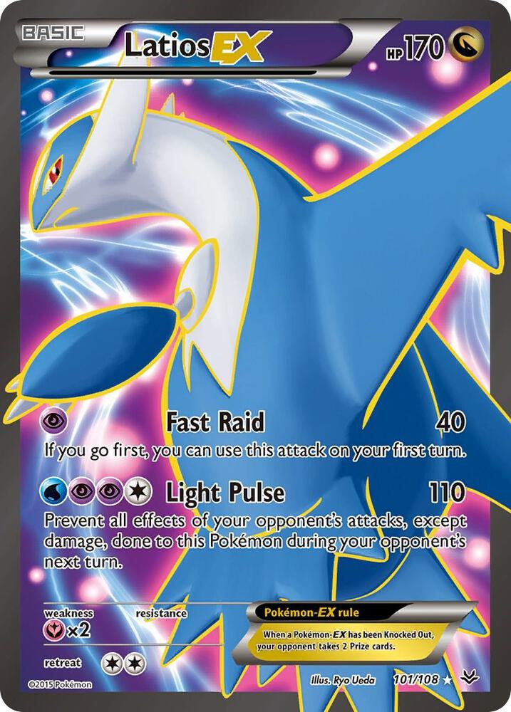 Latios EX (Full Art) #101 XY - Roaring Skies