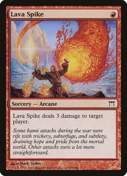 Lava Spike #178 Champions of Kamigawa