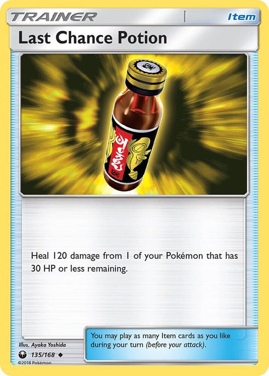 Last Chance Potion #135 REVERSE HOLOFOIL SM - Celestial Storm