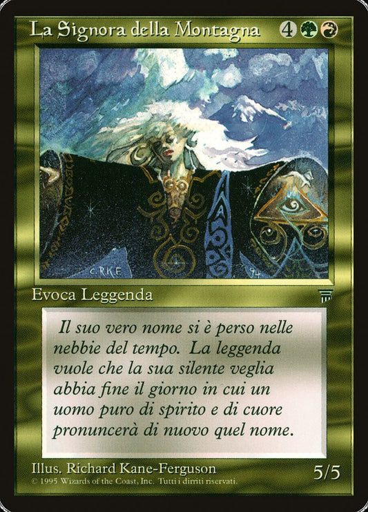 Lady of the Mountain (Italian) - Legends