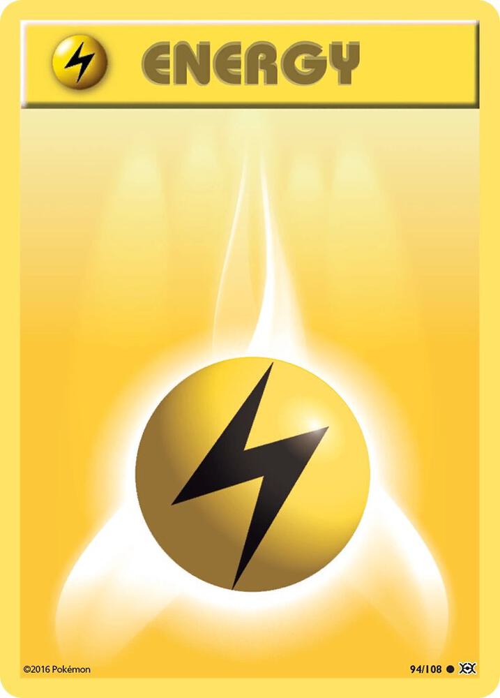 Lightning Energy #94 REVERSE HOLOFOIL XY - Evolutions