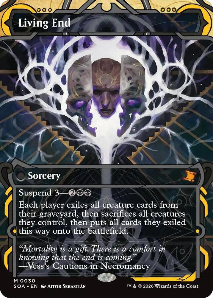 Living End #30 FOIL Secrets of Strixhaven: Mystical Archive