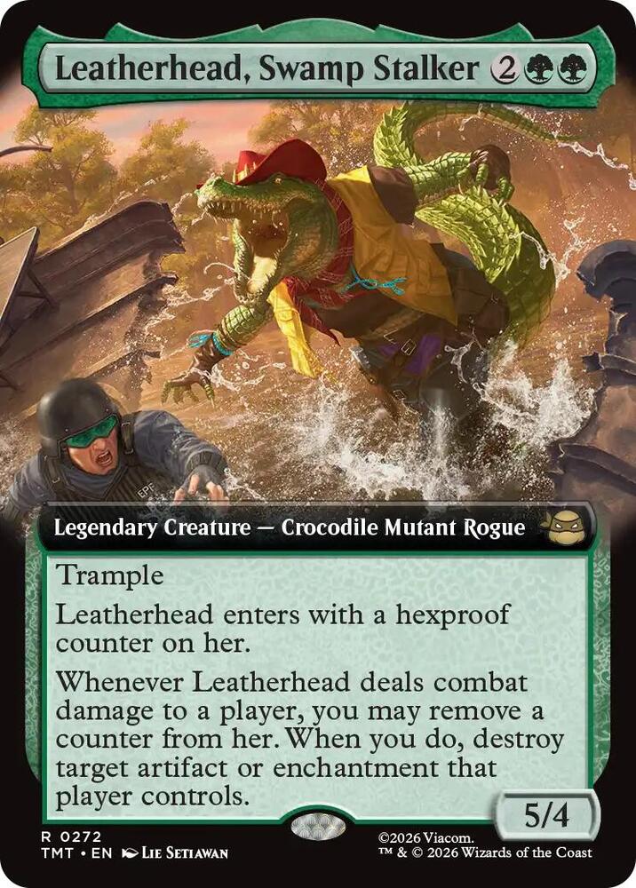 Leatherhead, Swamp Stalker (Extended Art) #272 Teenage Mutant Ninja Turtles