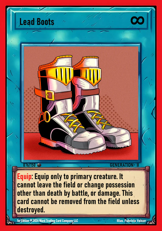 Lead Boots #76 Ward Gen II