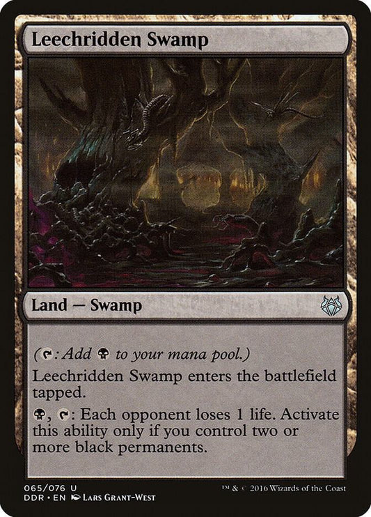 Leechridden Swamp #65 Duel Decks: Nissa vs Ob Nixilis