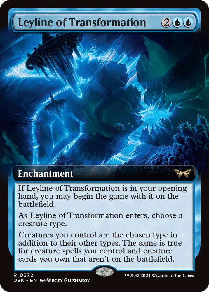 Leyline of Transformation (Extended Art) #372 Duskmourn: House of Horror