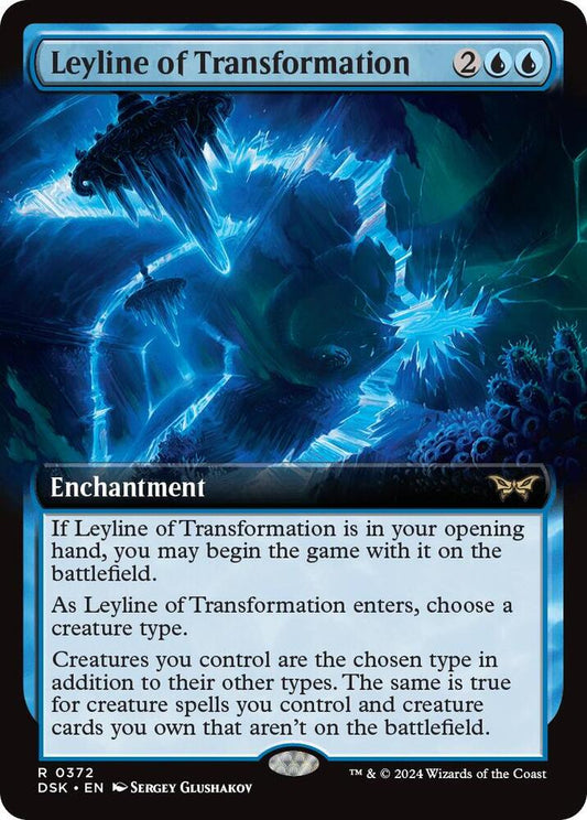 Leyline of Transformation (Extended Art) #372 Duskmourn: House of Horror
